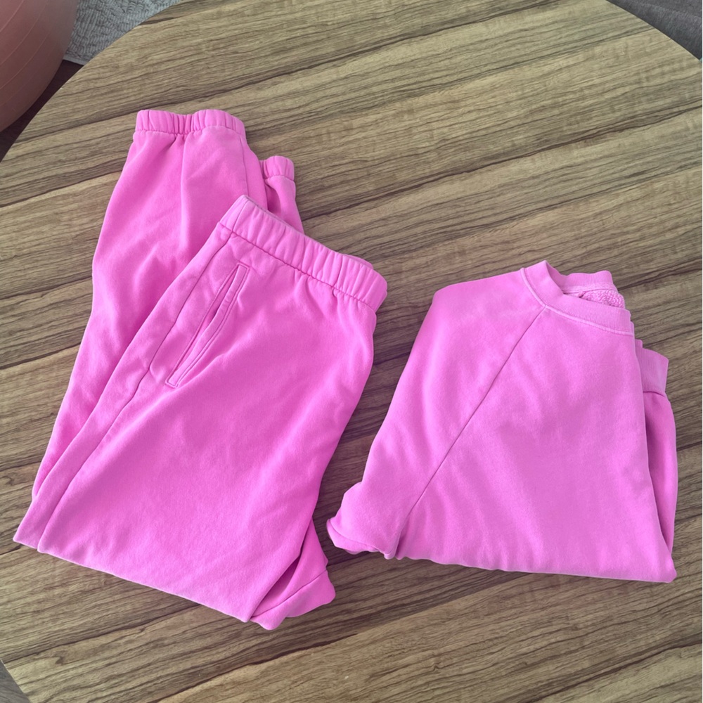 GAP Pink Sweat Set